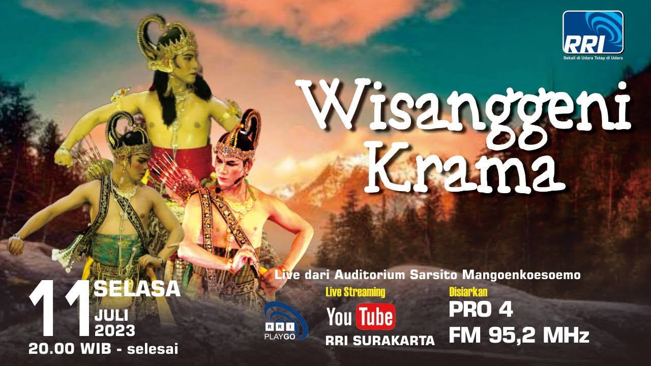 WISANGGENI KRAMA || Wayang Orang RRI Surakarta