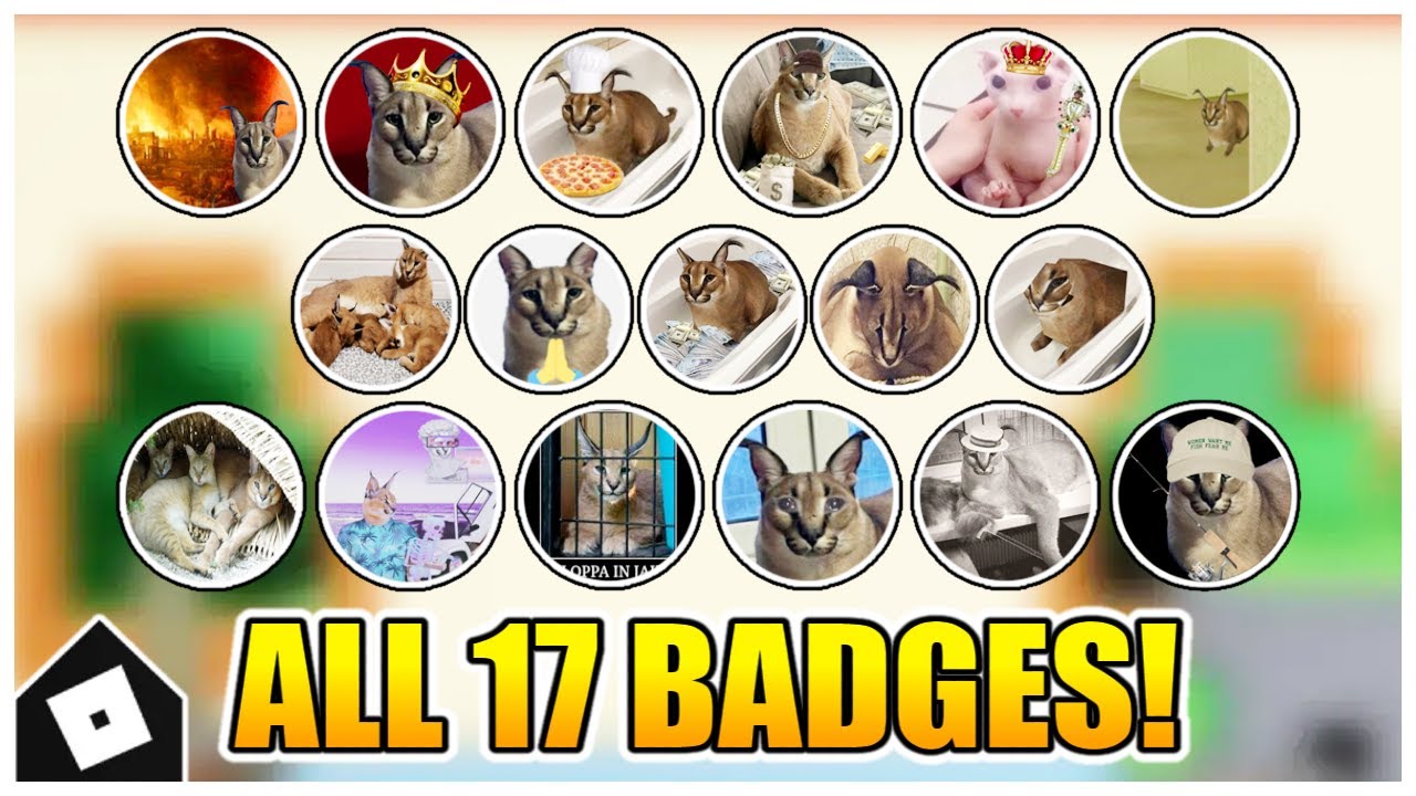 How to get ALL 17 BADGES in RAISE A FLOPPA! [ROBLOX]