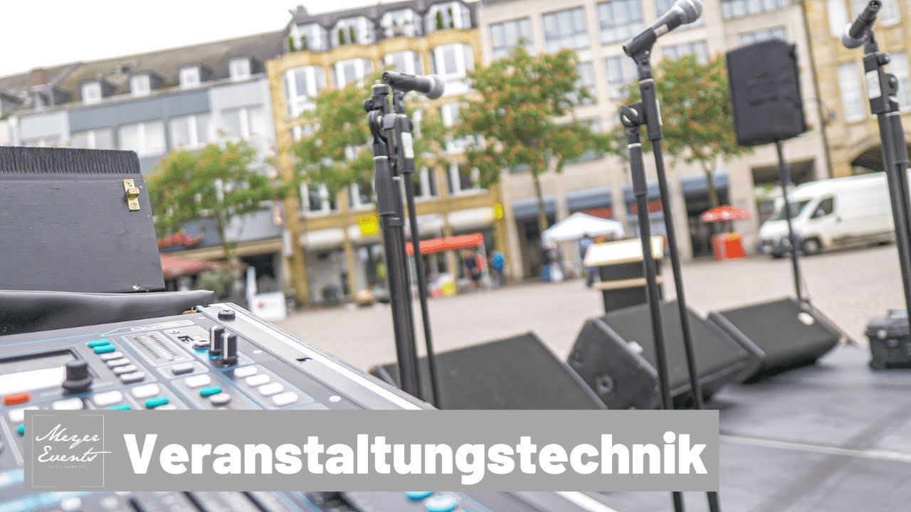 Veranstaltungstechnik | Eventtechnik | Meyer Events