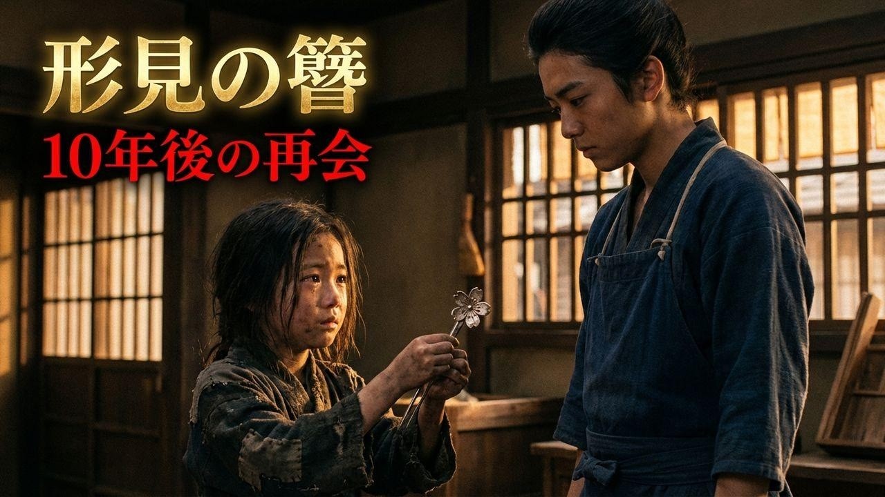 簪と交換して…ボロボロの少女にどら焼きを渡した10年後、店を救う奇跡が