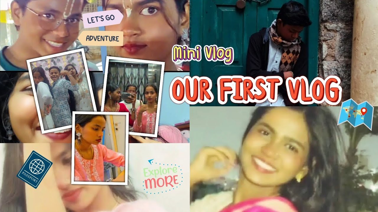 OUR FIRST VLOG!!! Filled with Adventure + laughter + yummy food = Total dhamal.✨️