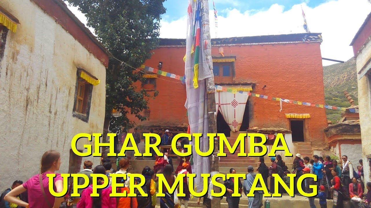 Ghar Gumba video during travel to upper mustang