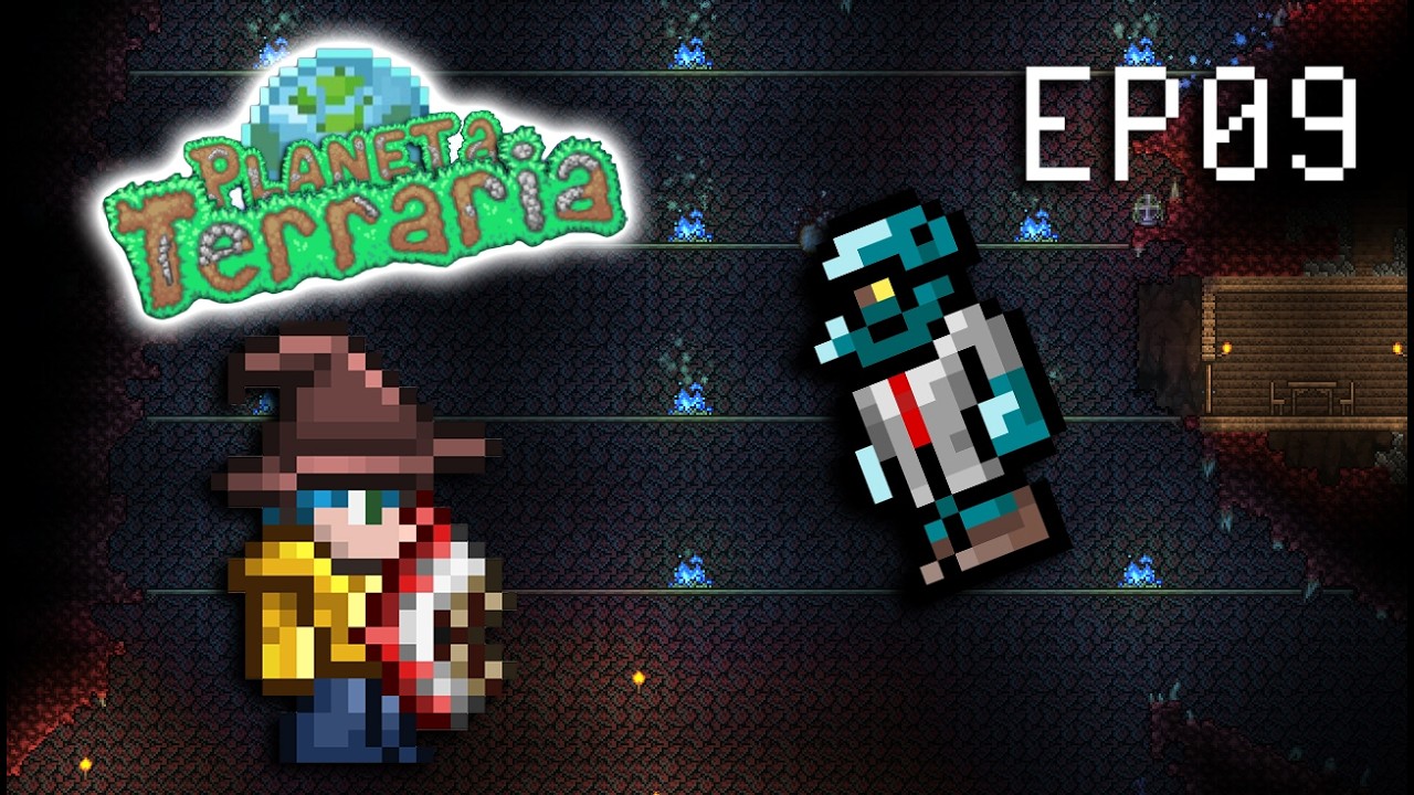 PLANETA TERRARIA EP09: VENDEDOR DUENDE y MUCHA Mala Suerte
