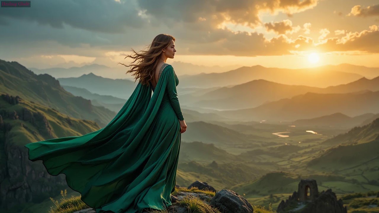Celtic Harp & Vocals – Relaxing Irish Melody for Healing Sleep and Nature Calm