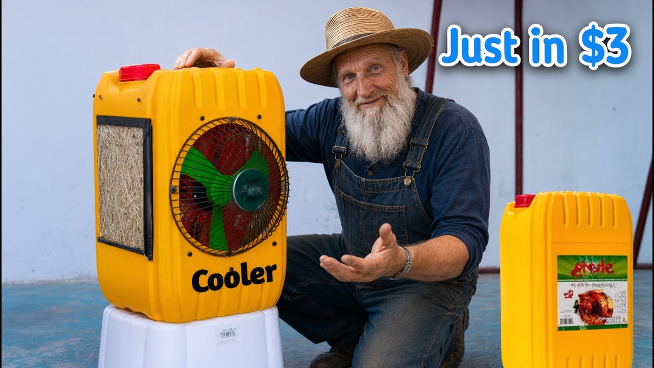 Making Amish Air Cooler in just $3. Cool like Air Condition diy