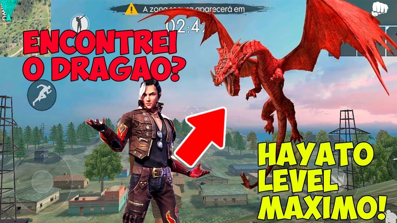 TESTEI O HAYATO LEVEL MAXIMO E É MUITO ROUBADO  - FREE FIRE