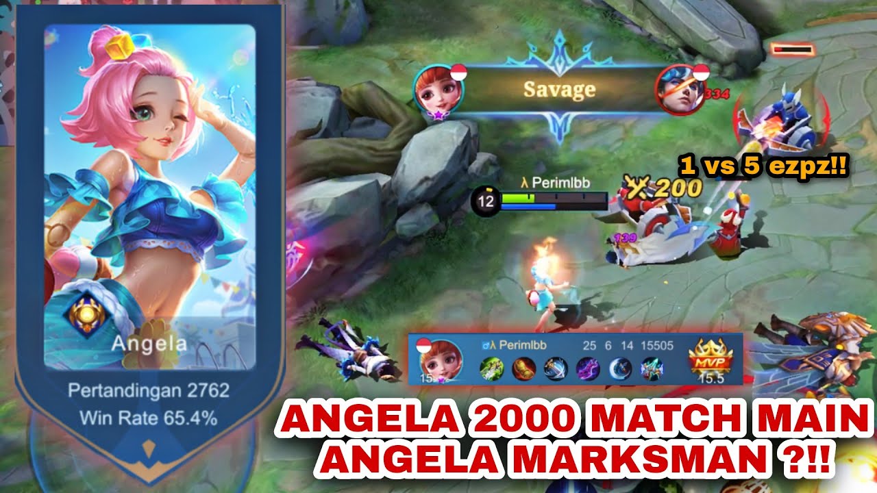 ANGELA BUILD MARKSMAN 2000 MATCH!! SAVAGE 2X COYY!!