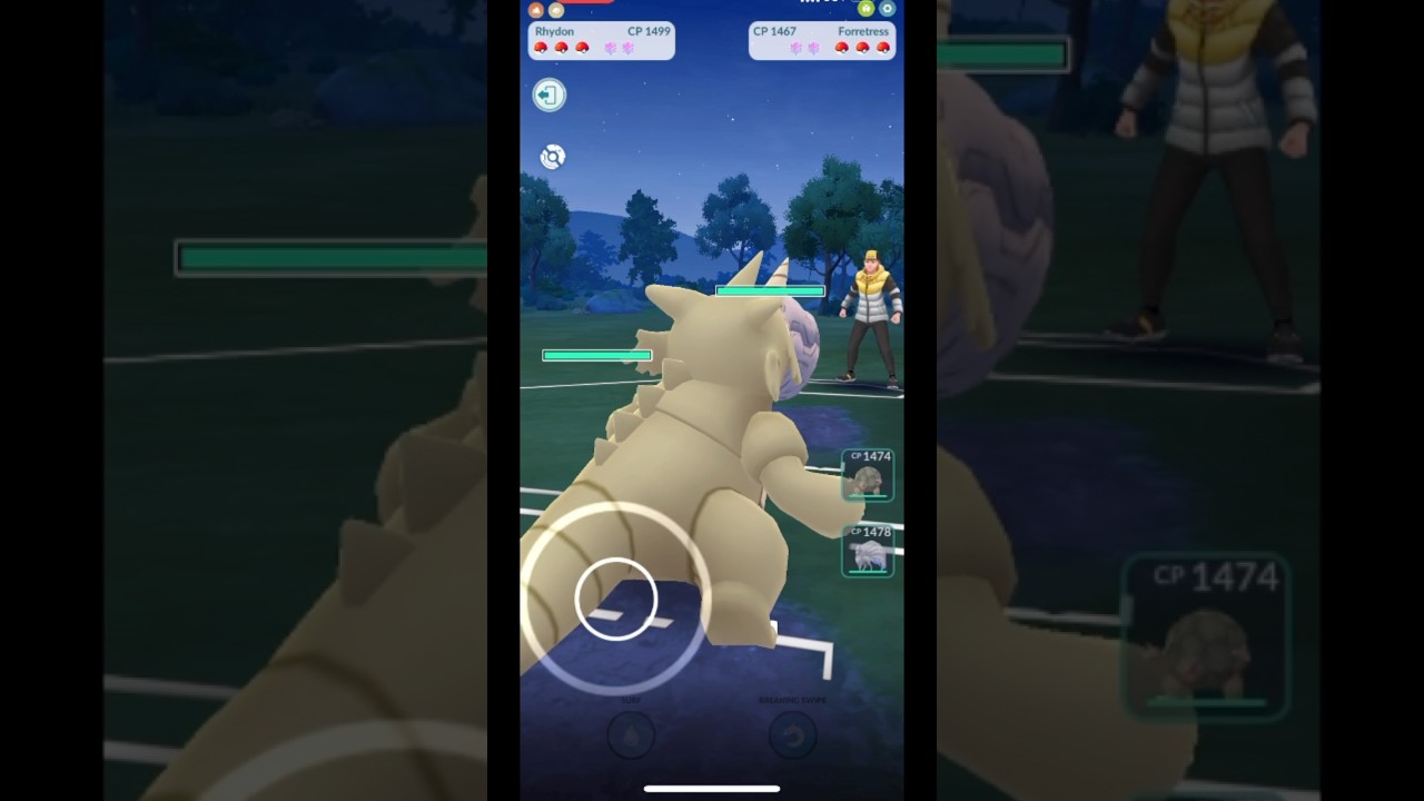 Gym Leader Brock Team in the Great League 