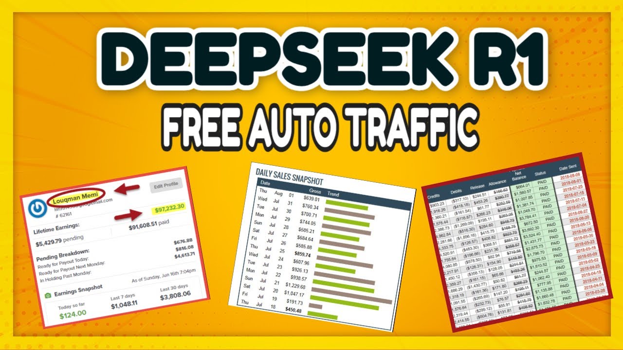DEEPSEEK R1: Traffic And Sales To Any Affiliate Link (No Website Needed)