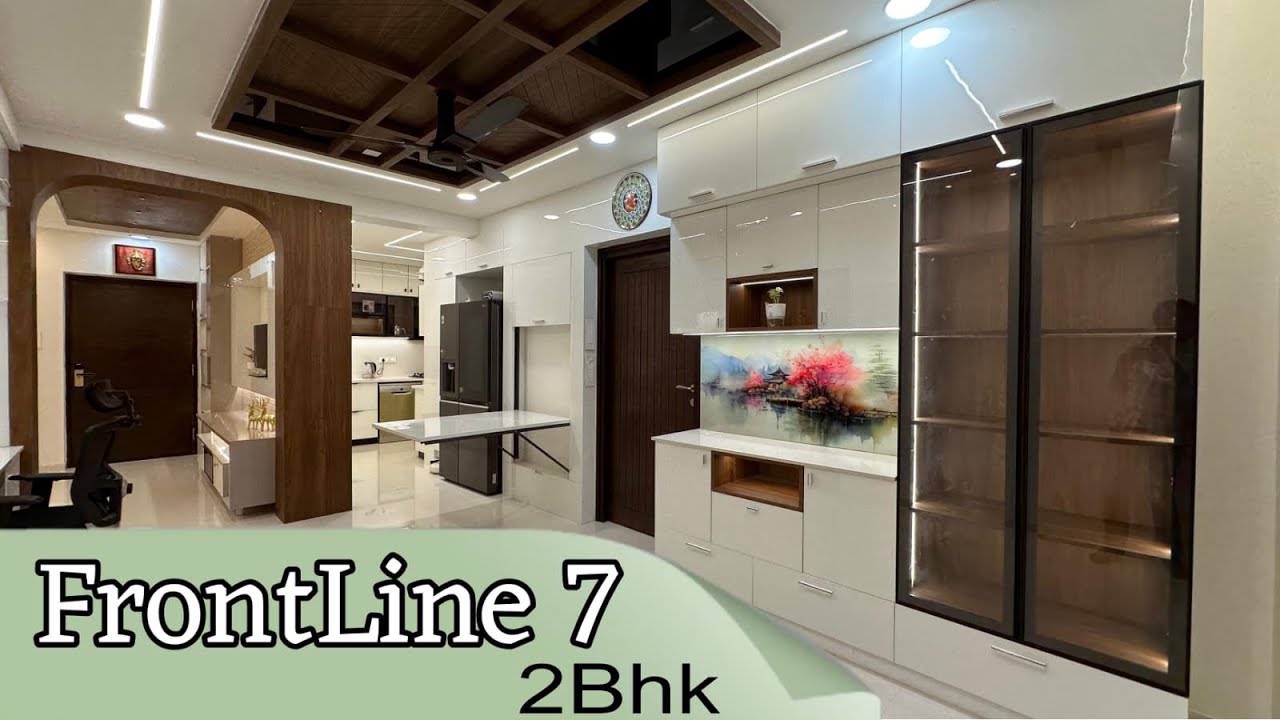 Luxury 2Bhk Home Interior Tour | Smart Storage Solution | FrontLine 7 | Kokapet | CASA