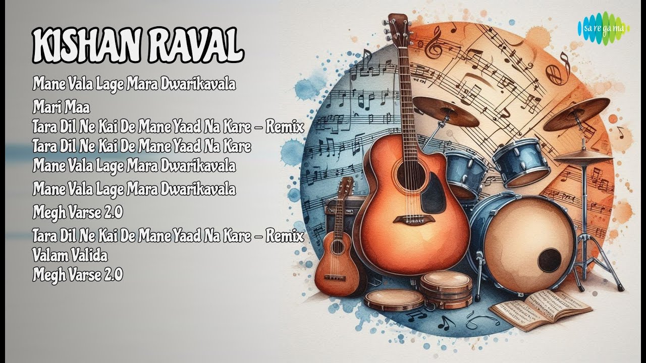 Kishan Raval's Gujarati Top 10 | Kishan Raval Songs | Mane Vala Lage Mara Dwarikavala | Mari ...