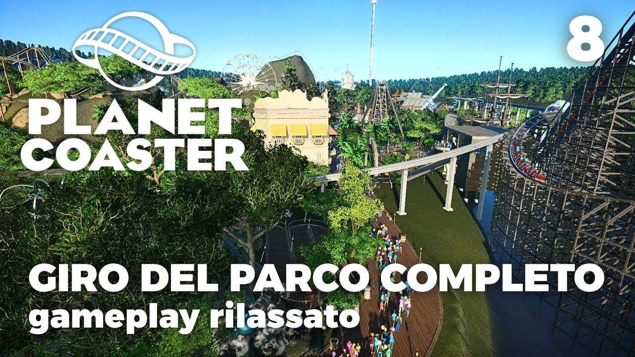 Parco finito, vi porto a fare un giro! Planet Coaster modalità sfida