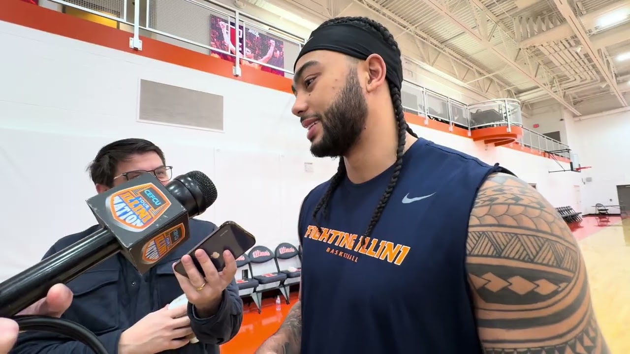 Защитник команды Illini Кайлан Босвелл