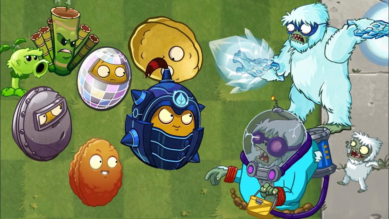 Plants vs Zombies Heroes Animation part 8 Pvz heroes in Pvz 2