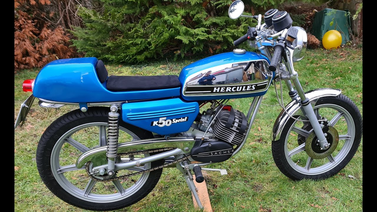 Hercules K50 Sprint flott gemacht