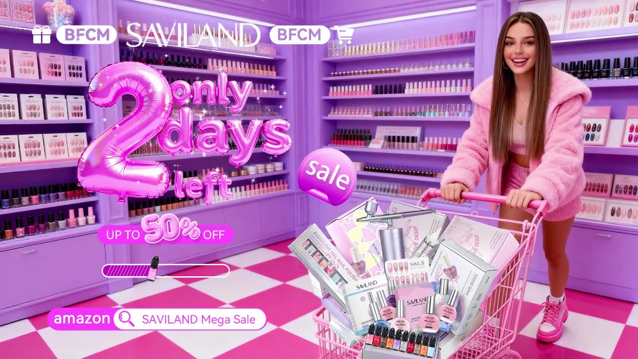 SAVILAND BFCM Sale starts in just 2 days! ⏳✨Up to 50% OFF 🔥
