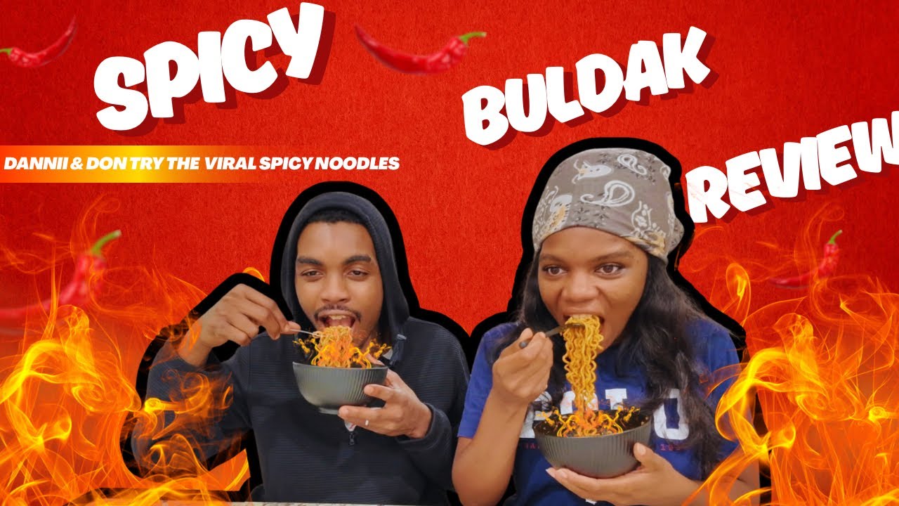 We Tried the VIRAL Spicy 🌶️ Buldak Noodles… BIG MISTAKE?! 🔥