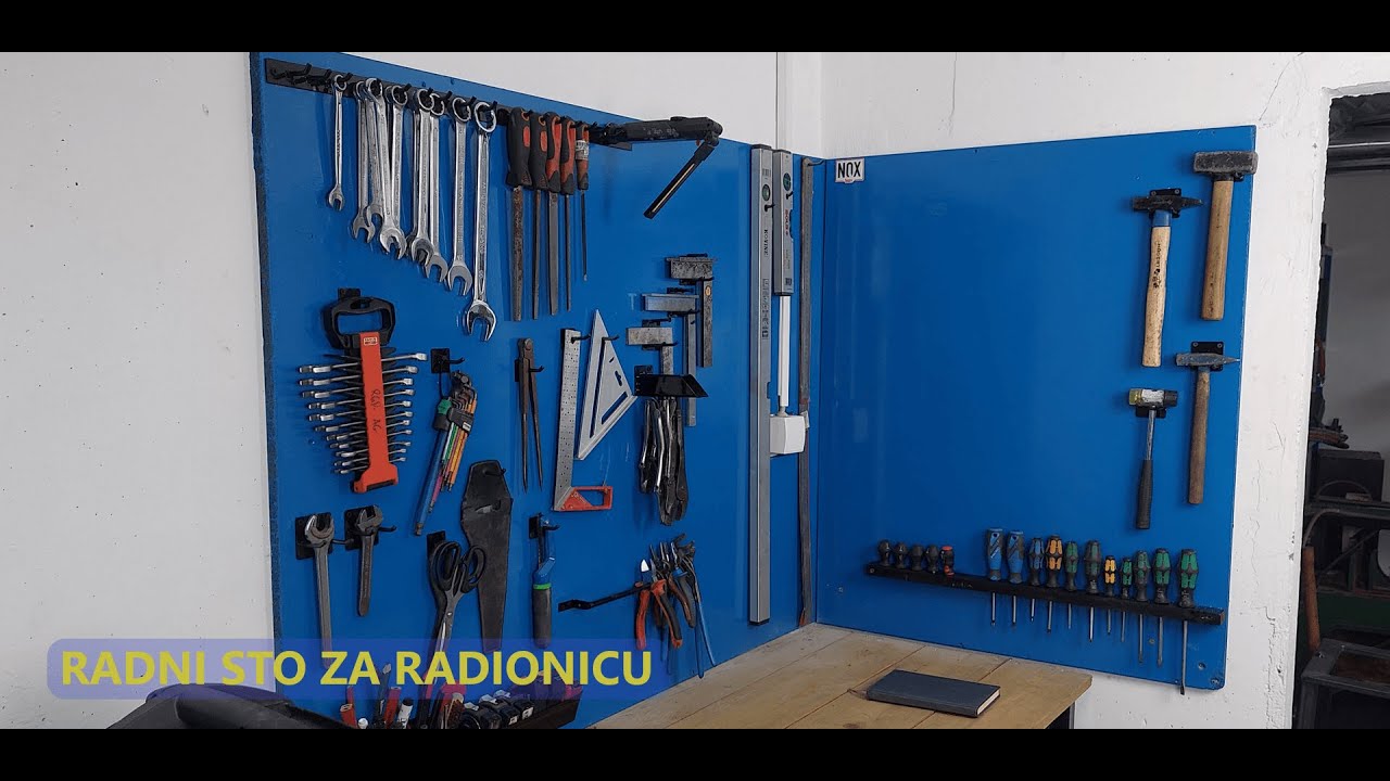 Kako napraviti radni sto za radionicu / How to make workshop table
