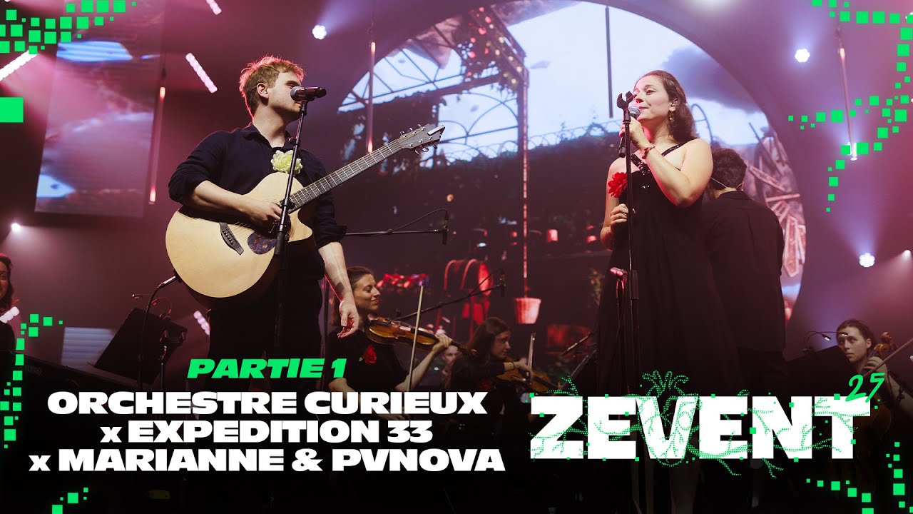 CONCERT #ZEVENT2025 - Partie 1 : Orchestre Curieux x Expedition 33 x Marianne et PV Nova