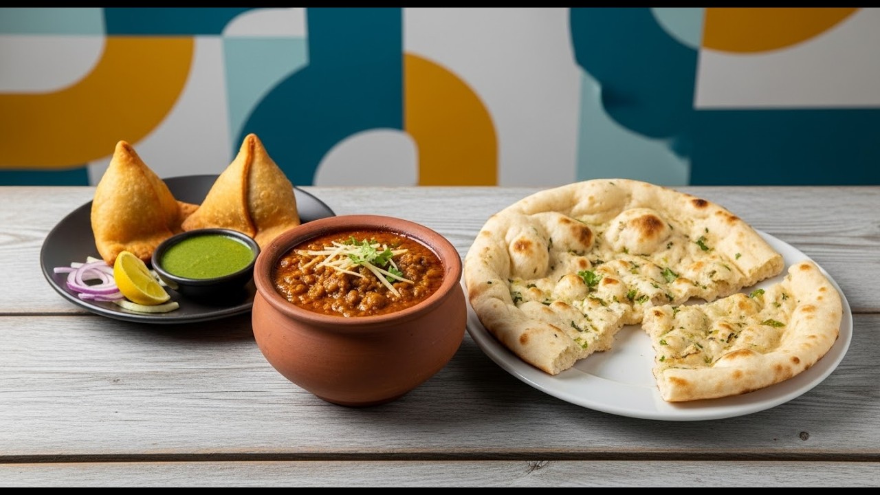 The ULTIMATE Indian Comfort Food Feast! 🍛 Samosas, Garlic Naan & Creamy Dal