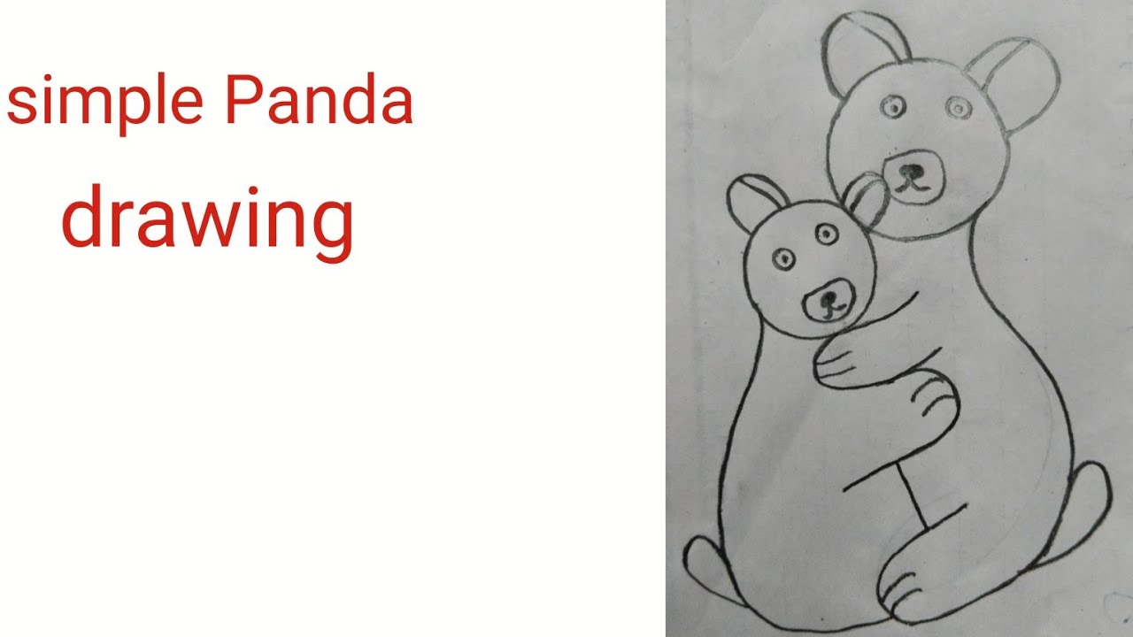 How to Draw a Panda Drawing ll Step by Step Drawing ll#panda#art #artwork #drawing #youtubevideos 