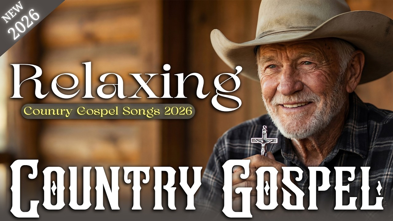 【𝑷𝑳𝑨𝒀𝑳𝑰𝑺𝑻】 Relaxing Classic Country Gospel ✝️🌾 Old Gospel Collection With Lyrics