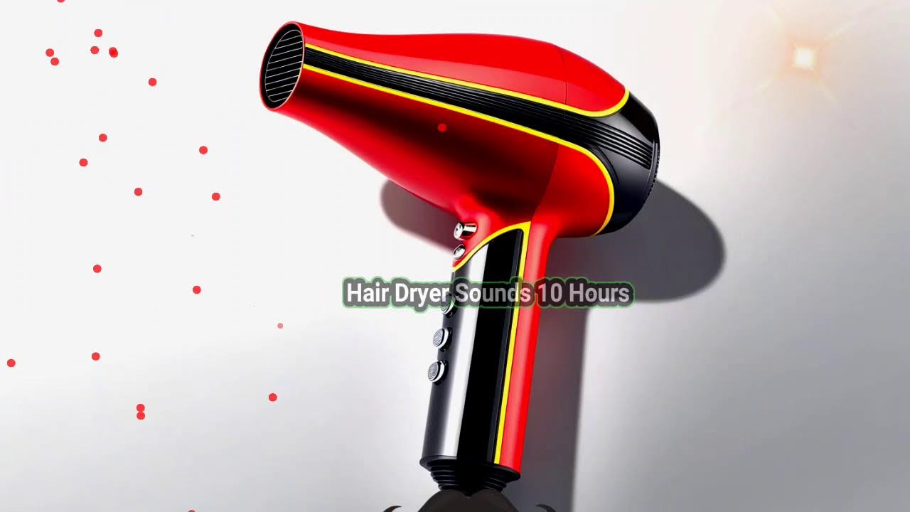 White Noise for Babies – Blow Dryer ASMR - Hair Dryer Noise for Rest