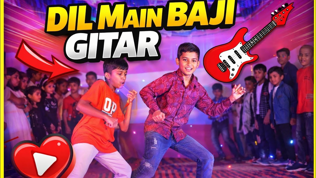 Dil Main Baji Gitar 🔥 | Desi Dance Energy | Full Power Stage Performance