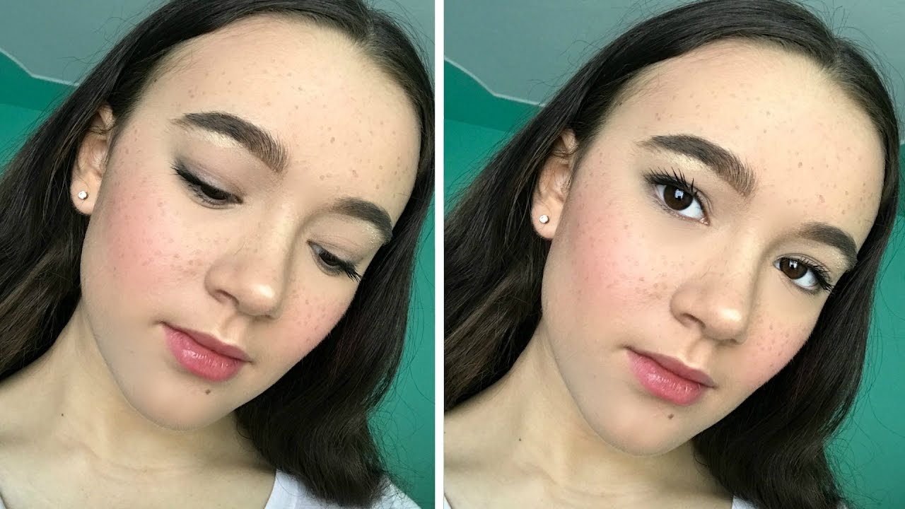 Everyday Makeup Routine: Freckly Edition! FionaFrills Vlogs