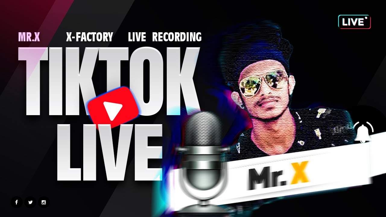 කොල්ලො එක්ක ටික්ටොක් ලයිව් එක | Mr.X TikTok Live EP:03