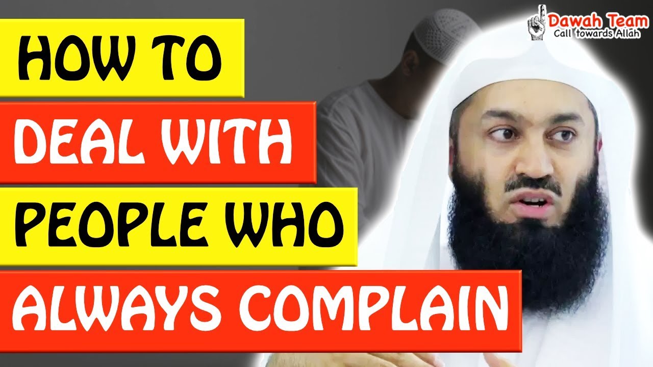 🚨HOW TO DEAL WITH PEOPLE WHO ALWAYS COMPLAIN 🤔