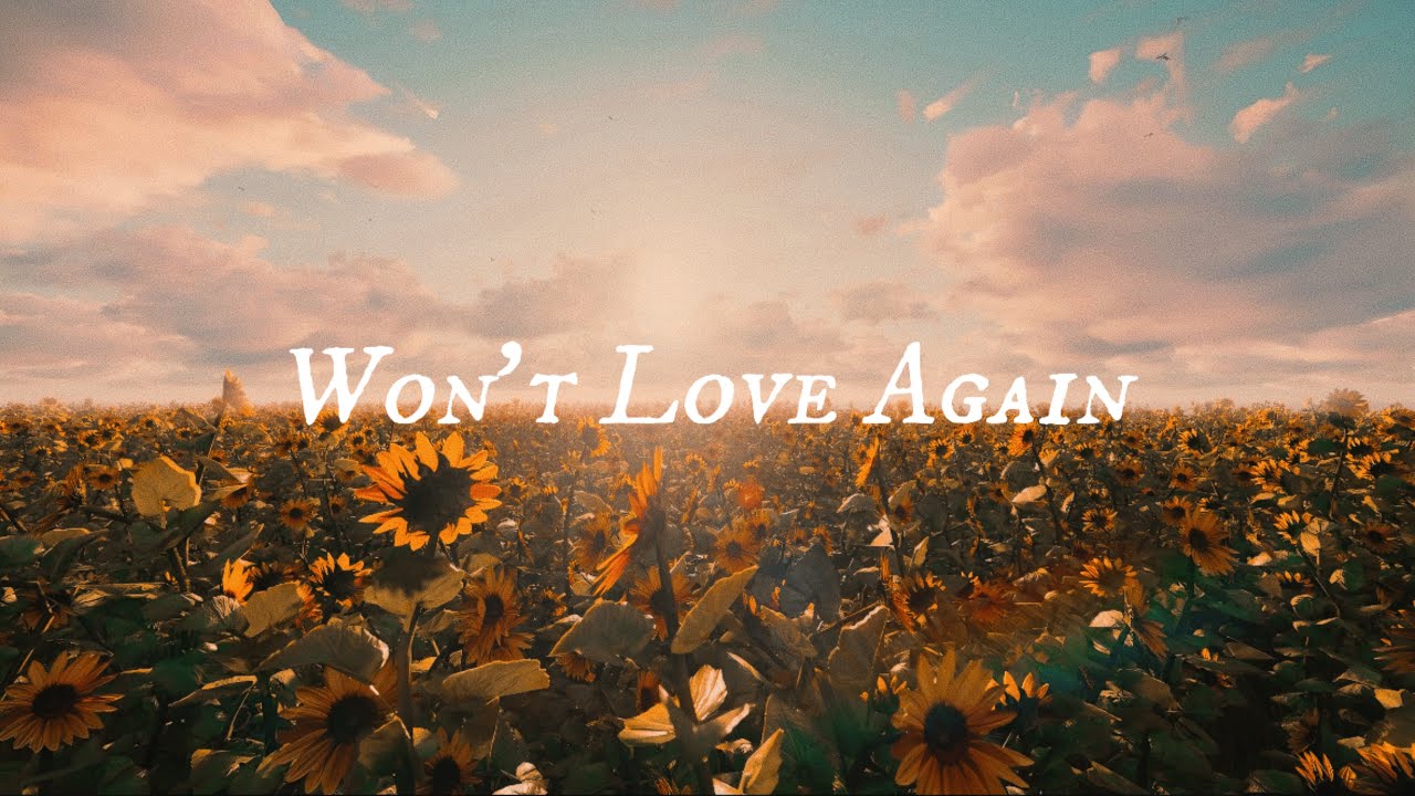 CHENDA & SadBois - Won't Love Again (Lyric Video)