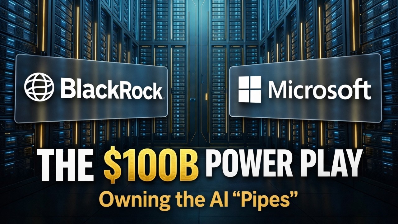 Скрытое поглощение BlackRock: игра на рынке инфраструктуры ИИ, за которой никто не следит.