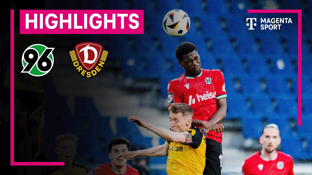 Hannover 96 II - Dynamo Dresden | Highlights 3. Liga | MAGENTA SPORT