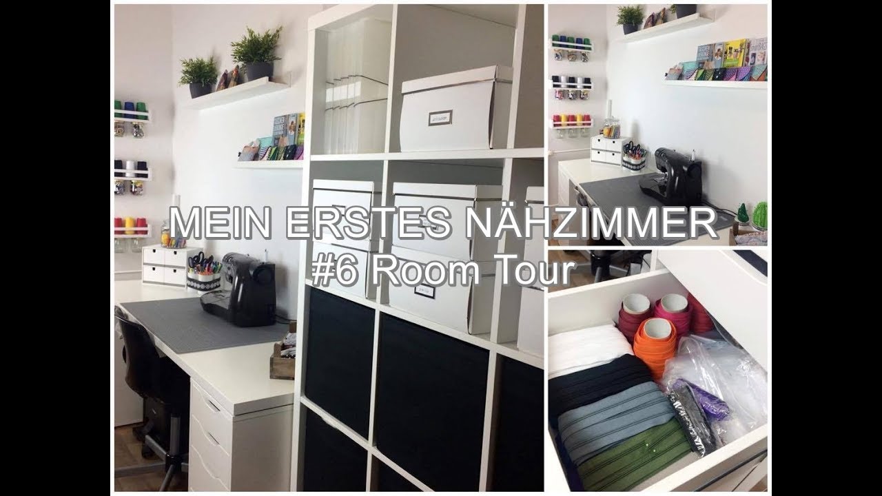 MEIN ERSTES NÄHZIMMER #6 Room Tour