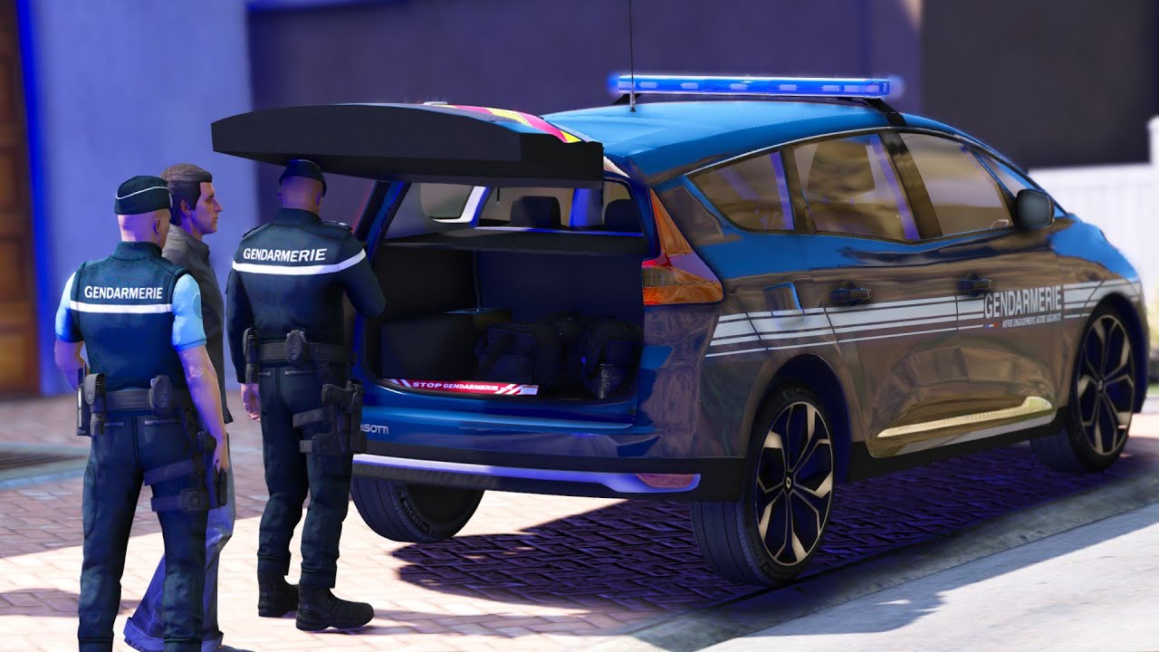 [GTA 5] ARRESTATION D'UN FUGITIF AVEC LES GENDARMES | LSPDFR #1035