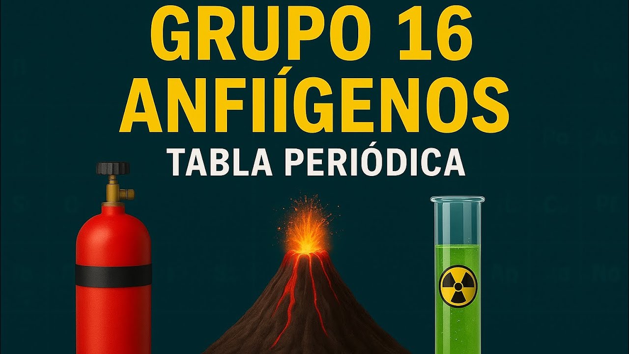 Tabla periódica. Grupo 16 Anfígenos. Curiosidades y aplicaciones