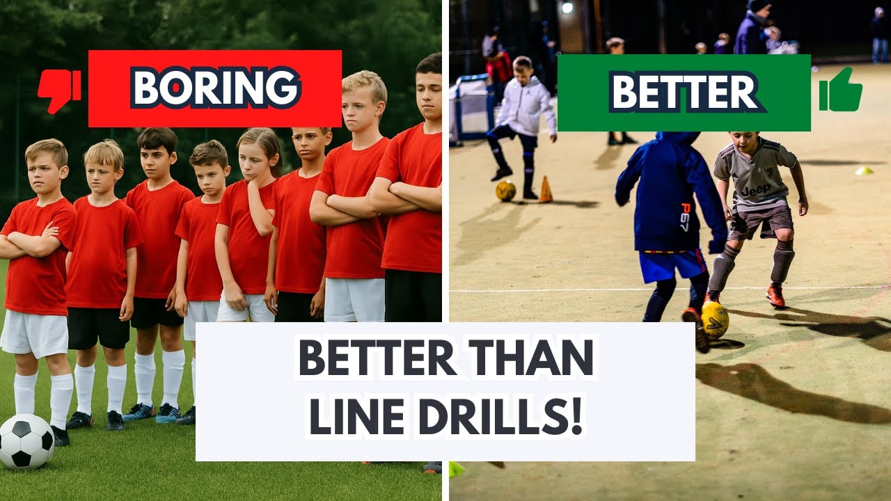 How to Create a Games-Based Football Drill That Kids Love ⚽