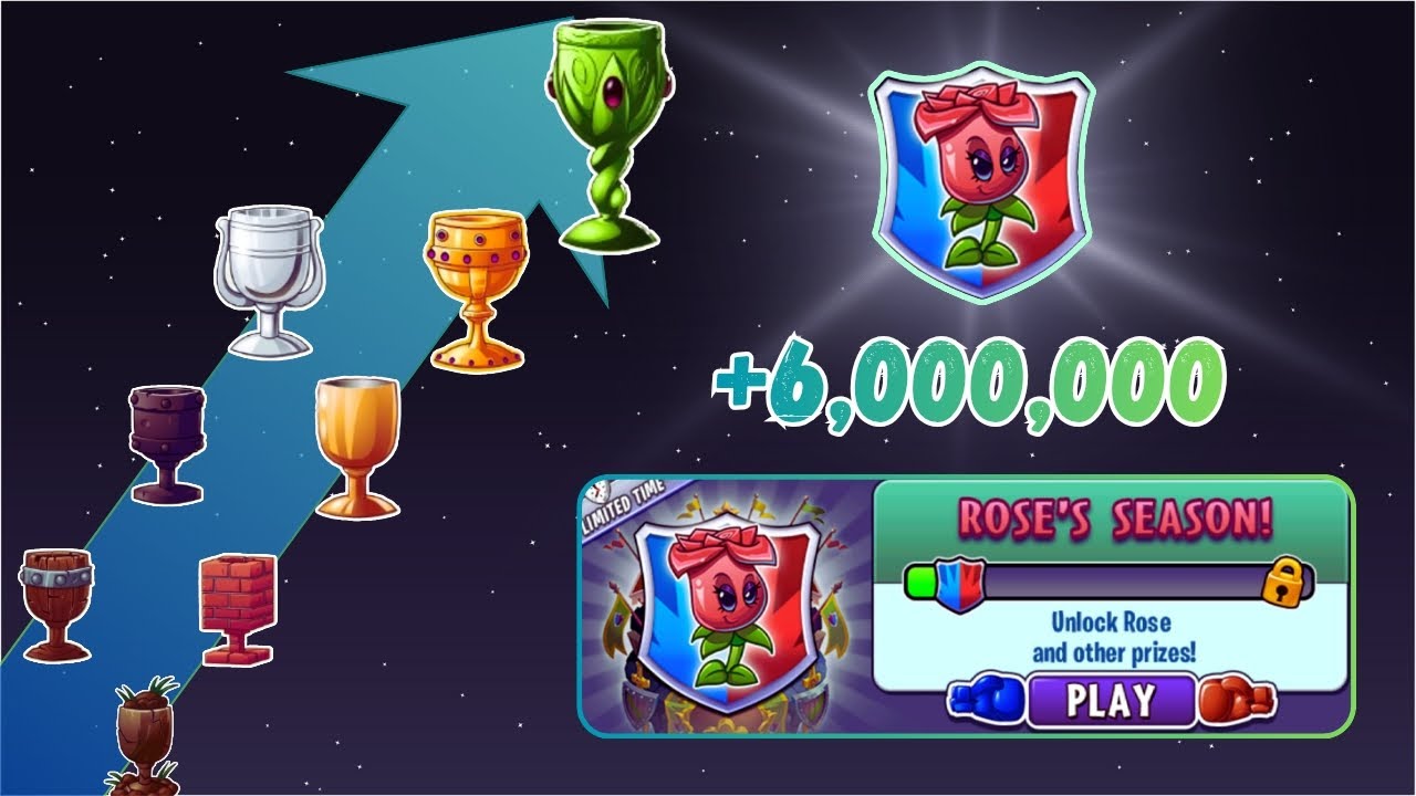 Mazos GANADORES para el Torneo de Rosa 🌹 | Plants vs Zombies 2