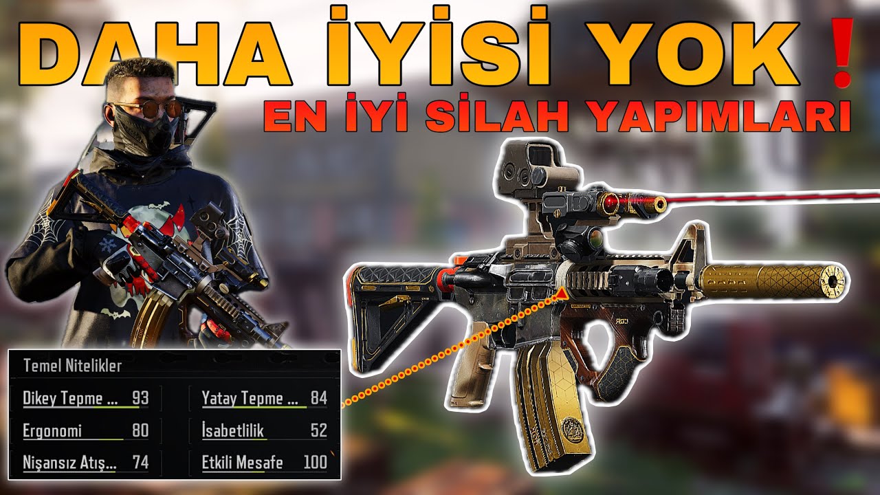 En iyi Otomatik Silah Yapılışları🔥Arena Breakout Türkçe Rehber