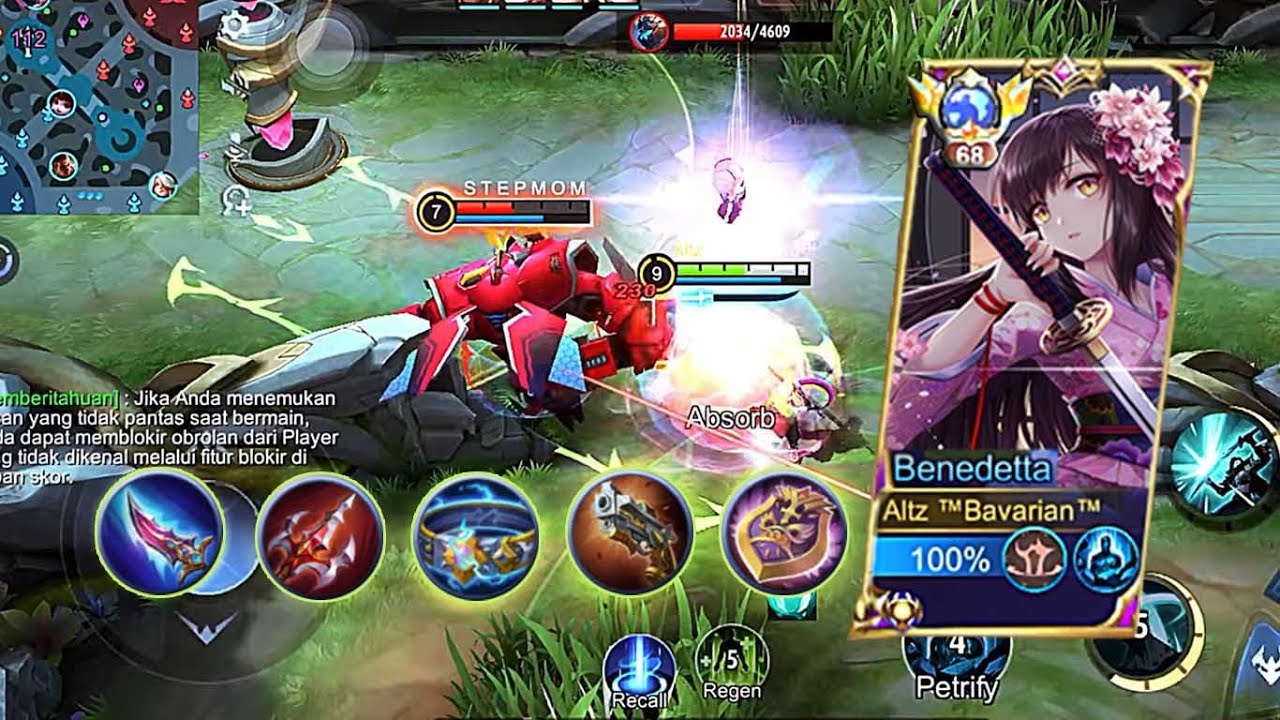 WAJIB COBA !!! | BUILD BENEDETTA TRUE DAMAGE  #