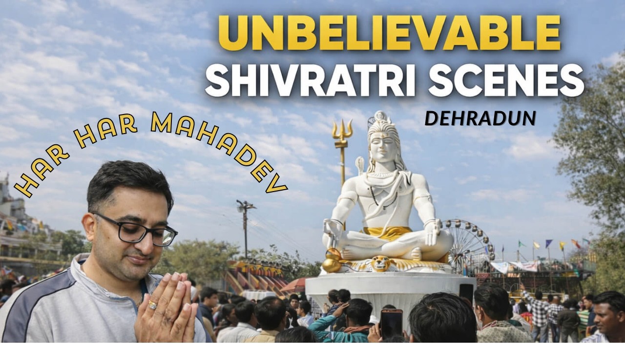 🔱 Mahashivratri Vlog 2026 | Celebrating the Night of Lord Shiva 🔱#mahashivratri #vloglife #dehradun