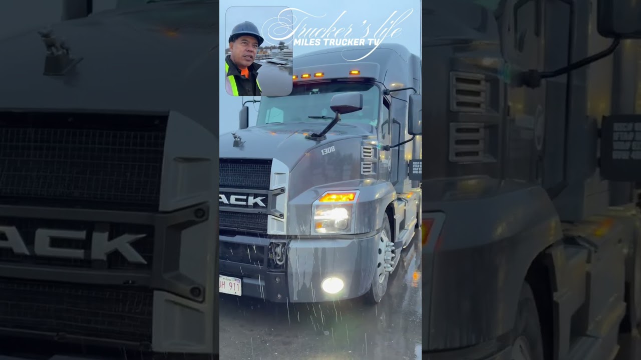 Nagkatahpo uli kami dati kng truck,buhay canada trucker