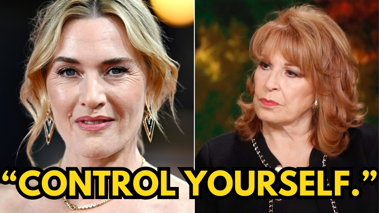 Kate Winslet HUMILIATES Joy Behar In Explosive TV Meltdown