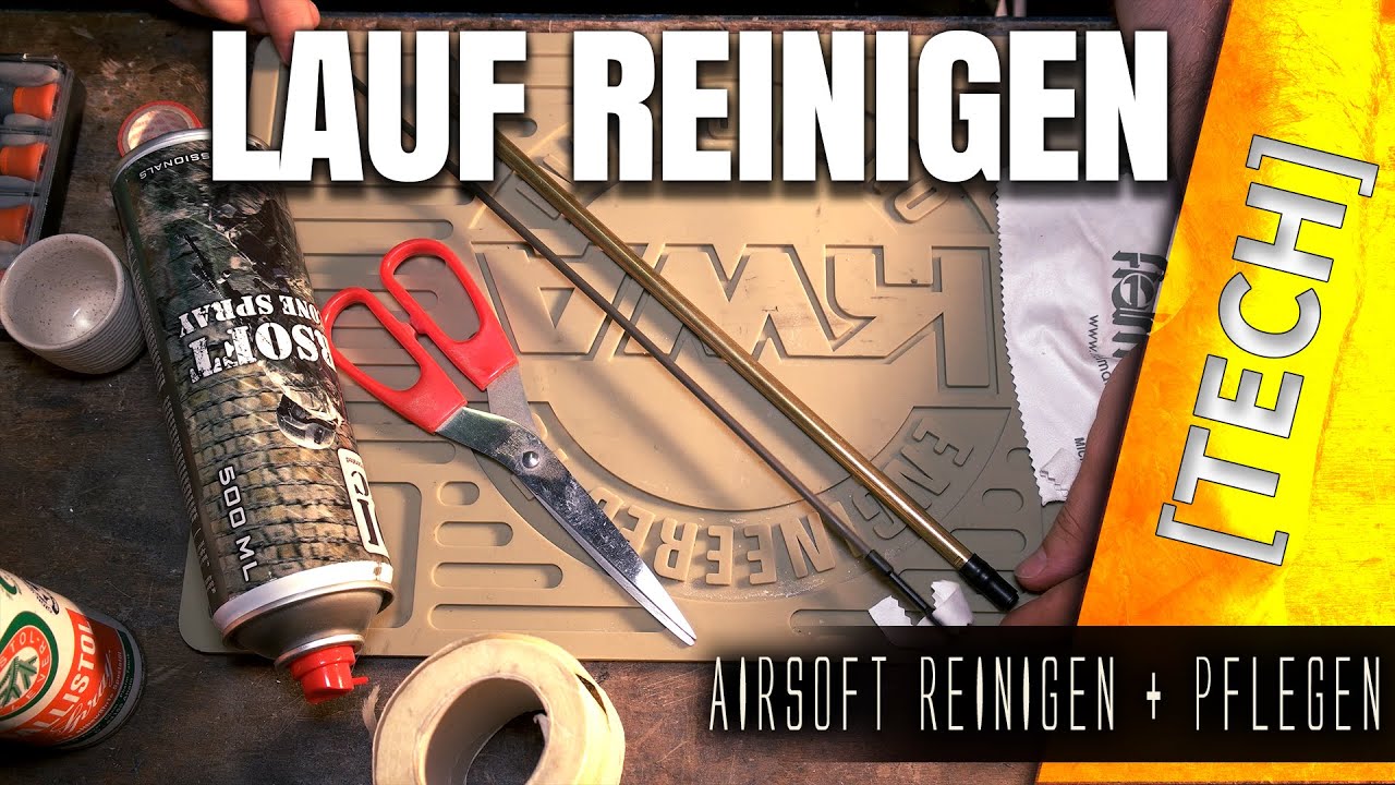Airsoft Reiningen & Pflegen Lauf Reinigen #1 4K