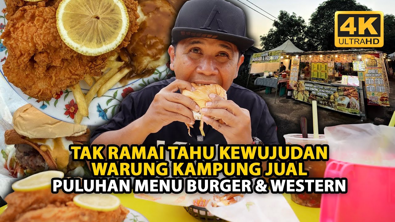 Jumpa PORT BURGER & WESTERN Tersorok DALAM KAMPUNG (4K)