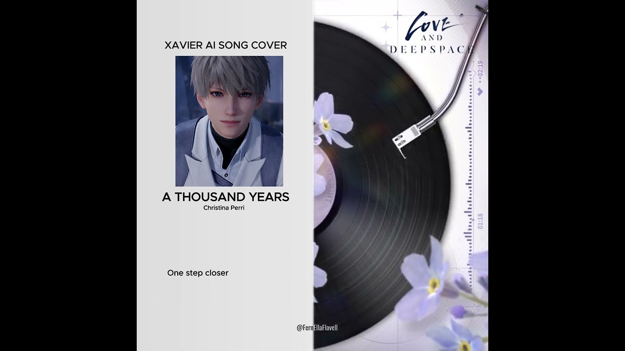 A Thousand Years [Xavier AI Song Cover]