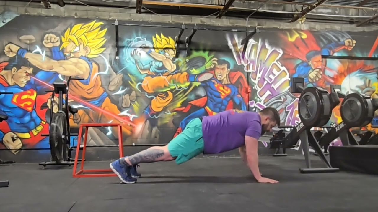 Plank with shoulder taps