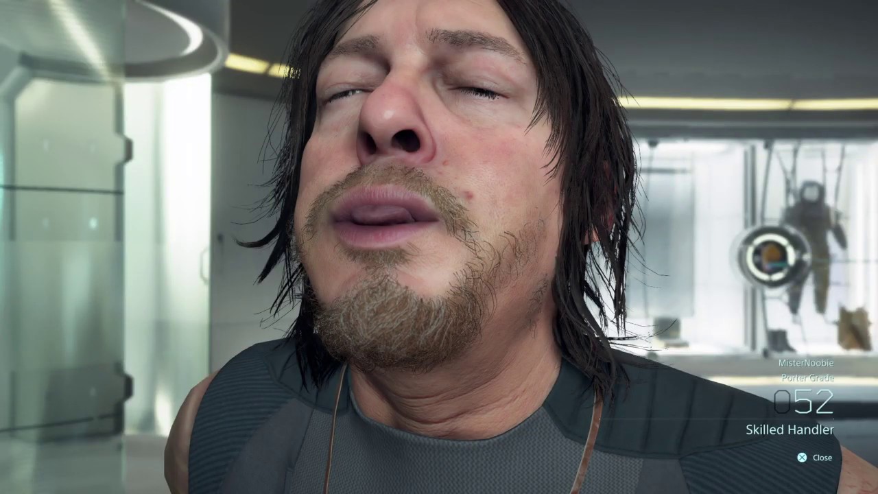 DEATH STRANDING - Sam Bridges (Reedus) all sink actions , get lot of likes from BB