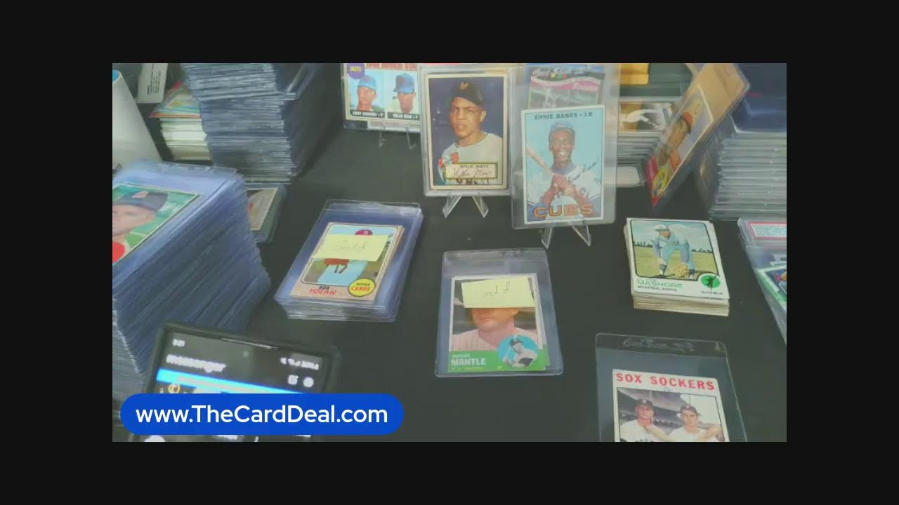 1952 TOPPS WILLIE MAYS - 45.00 PER SPOT - LET'S TALK CARDS
